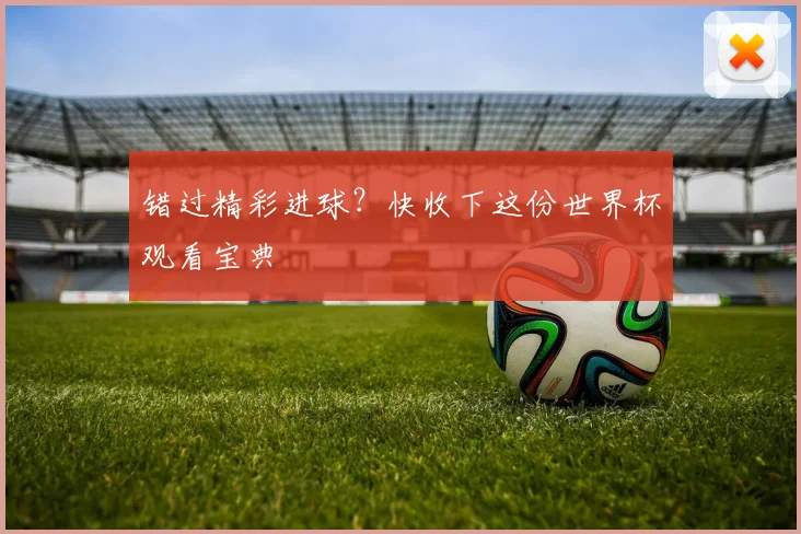 错过精彩进球？快收下这份世界杯观看宝典